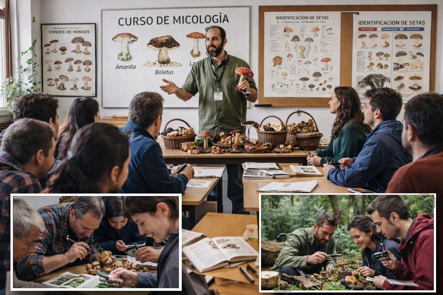 Educación ambiental con hongos
