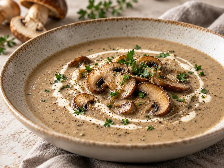 Crema de Champiñones