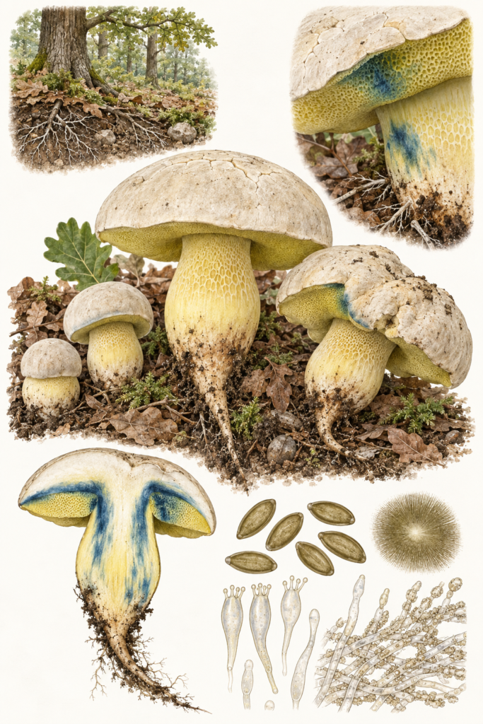 Caloboletus radicans