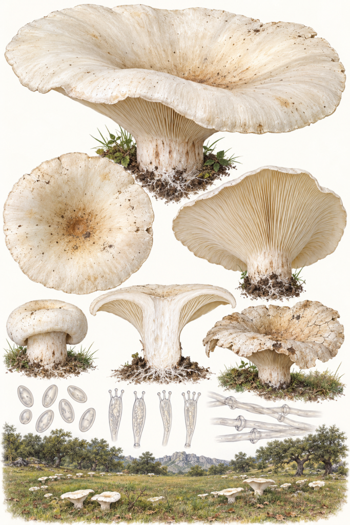 Placa-cientifica-del-hongo-embudo-gigante